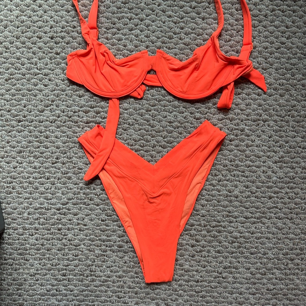 Orange Bikini Set
